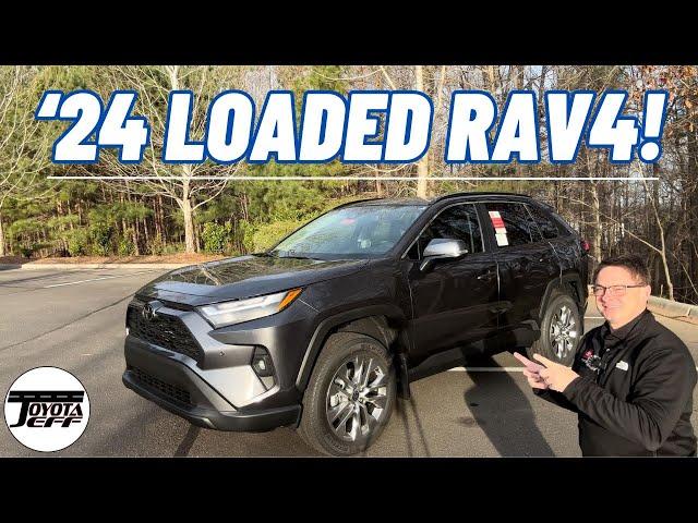 How to LOAD 2024 Toyota RAV4 XLE Premium with Factory Upgrades!