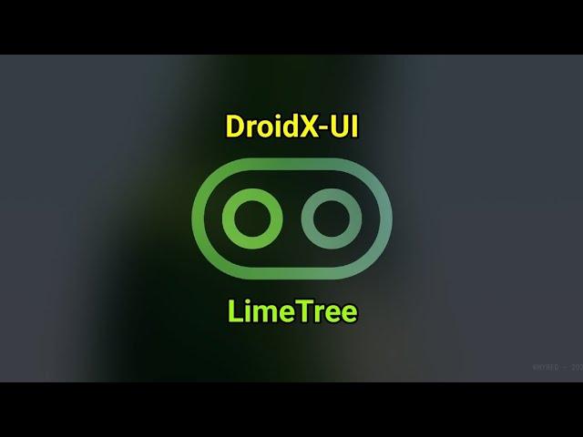 DroidX-UI LimeTree Android 13 for Redmi Note 5 Pro