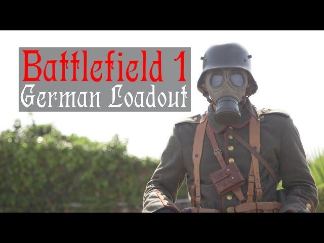 Battlefield 1 German Airsoft Cosplay Loadout | WW1 Airsoft Kit! | AIRSOFTGI.COM