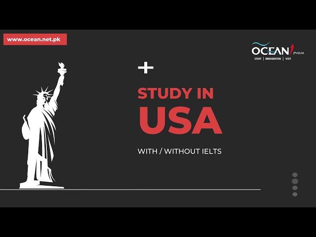 Study in USA without IELTS | Low Tuition Fee | Ocean1 Pvt Ltd