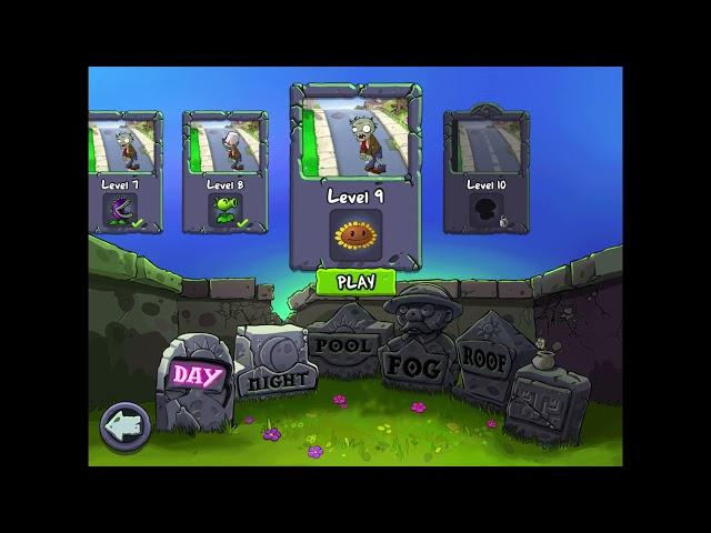 Plants vs Zombies || PvZ || Adventure Level 8 - 10 || 2021 || Tin Ton Gamer #3