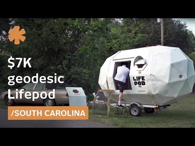 SC hobbyist on building DIY geodesic mobile dwelling for 7K