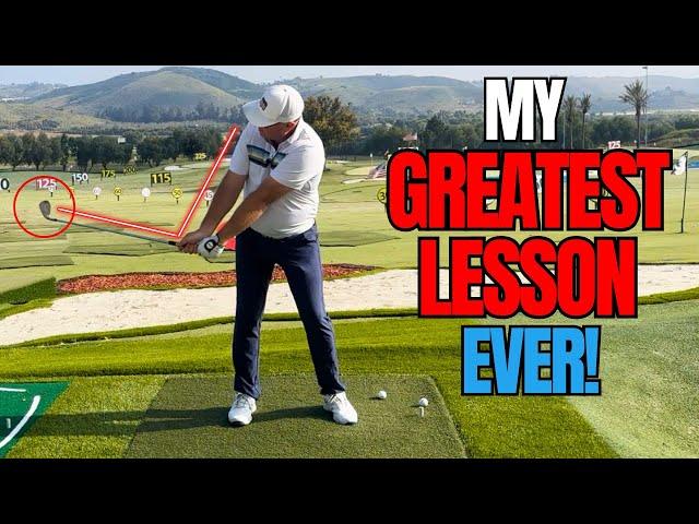 This Might Be the GREATEST Golf Lesson You've Ever Had!  So Simple!