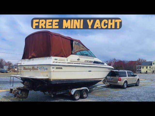 We found a FREE Mini Yacht on Marketplace.Will It Run?