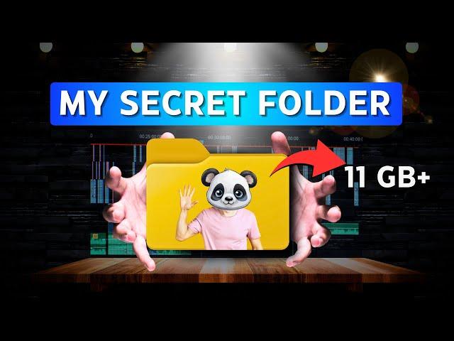 My Secret Editing Tool Folder Leaked!!! OMG  For FREE | Free Video Editing Pack