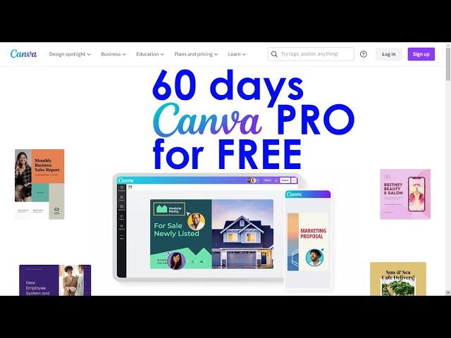 Canva Pro 60 Days Free | Web24 |