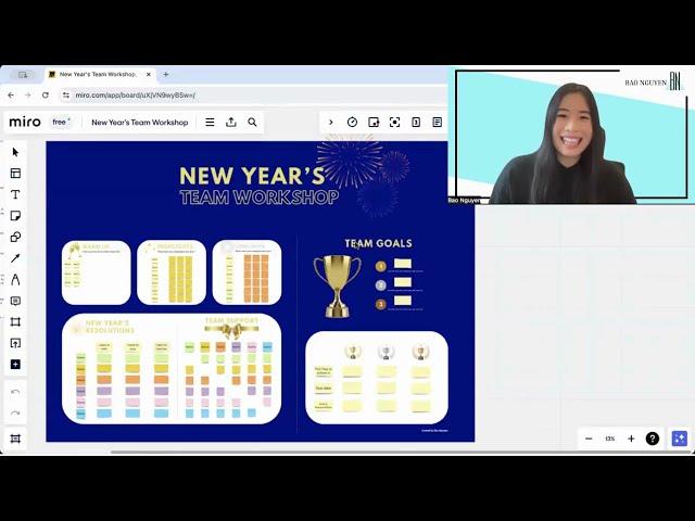 New Year's Team Workshop / Team Building Workshop walkthrough - Bao Nguyen