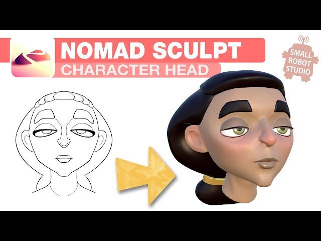 Nomad Sculpt: How to Sculpt a Head Tutorial