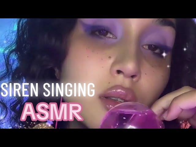 ASMR| SIREN SINGING, MERMAID FROM THE DEEP water sounds