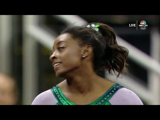 Simone Biles – Floor Exercise – 2019 U.S. Gymnastics Championships – Senior Women Day 1 - NBCSN