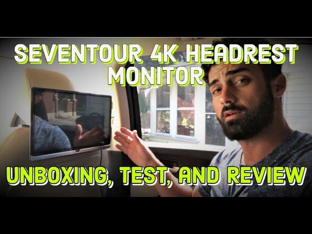 Seventour 4K Headrest Tablet - Unboxing, Test, and Review