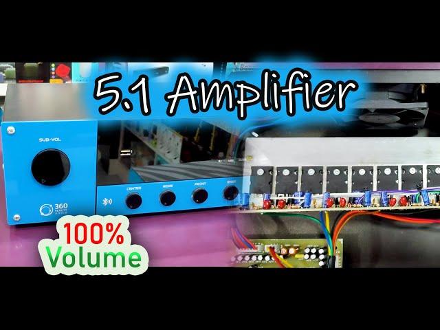 Low Cost 5.1 Power Amp|| Transistor || JBL ||AJ Tech 