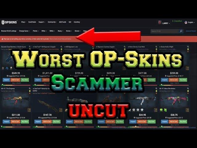 Op-Skins Scammer on Discord [uncut]