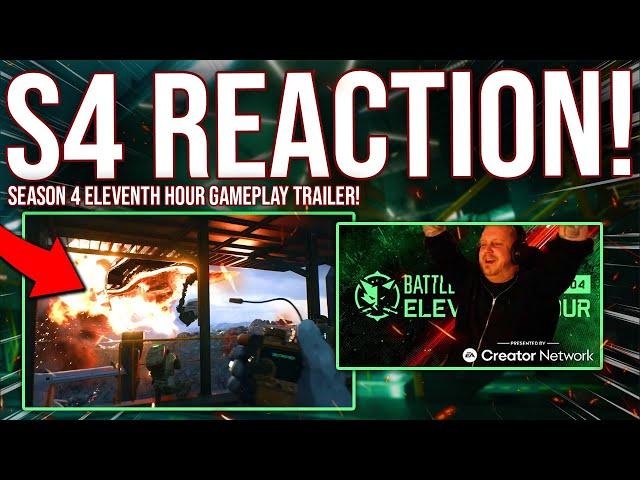 Battlefield 2042 Season 4 Eleventh Hour Gameplay Trailer REACTION! | BATTLEFIELD