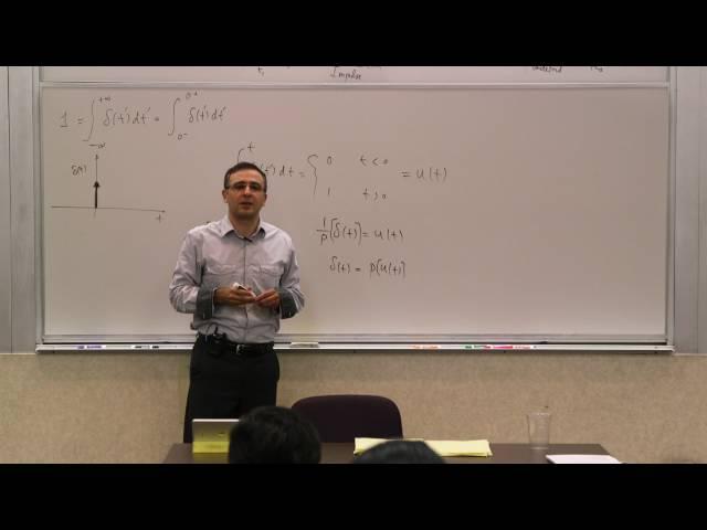 012. Linear Systems: Dirac Delta, Sifting Property, Impulse Response, LTI,  Convolution