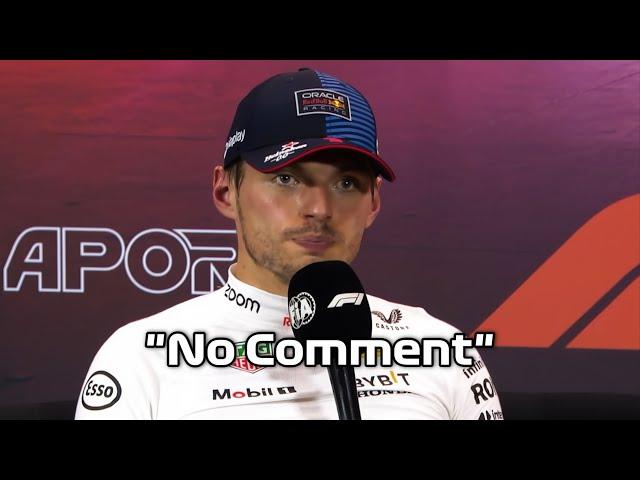 Max Verstappen Trolls FIA Press Conference After Penalty