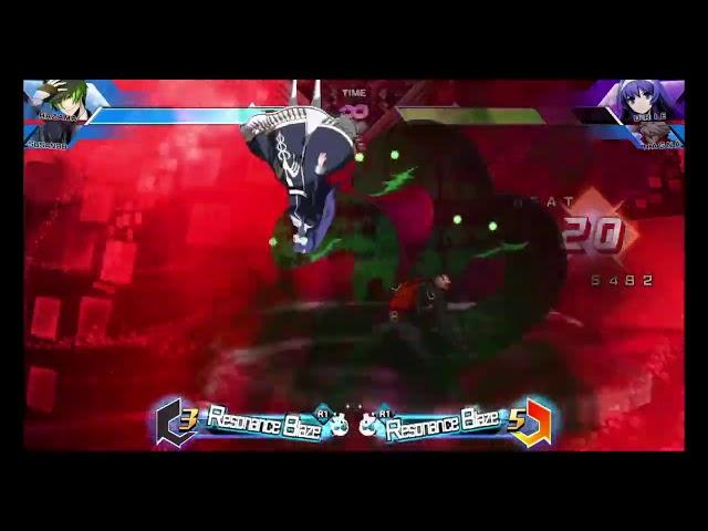 Hazama shenanigans(Combo video)