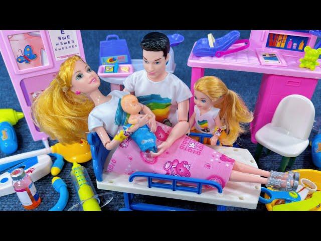 10 Minutes Satisfying with Unboxing Sweet Family Playset，Pretend Doctor Toys ASMR | Review Toys