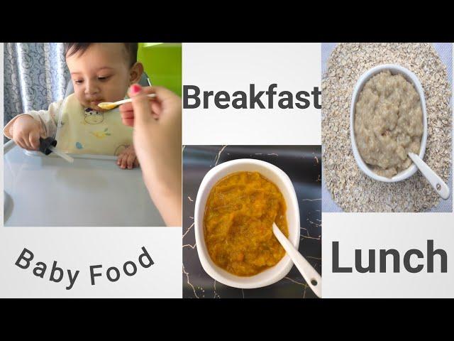 Healthy Baby Food Recipe For 8-9 Months Babies | Breakfast And Lunch |@AshDailyKitchen