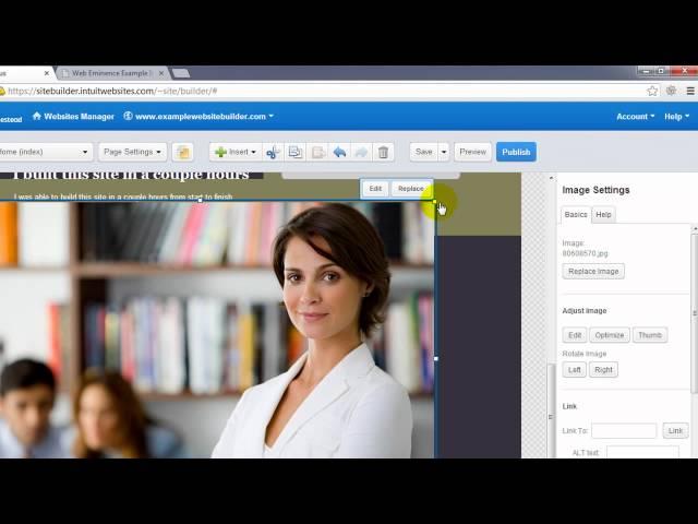 Intuit Websites By Homestead - Website Builder Walkthrough