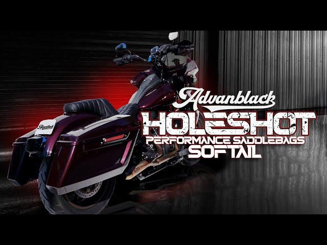 HOLESHOT Bags On A Softail