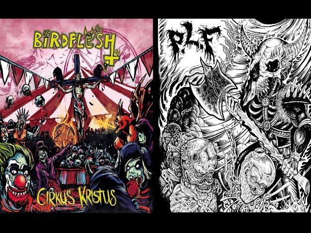 Birdflesh / P.L.F. - split FULL ALBUM (2014 - Grindcore)