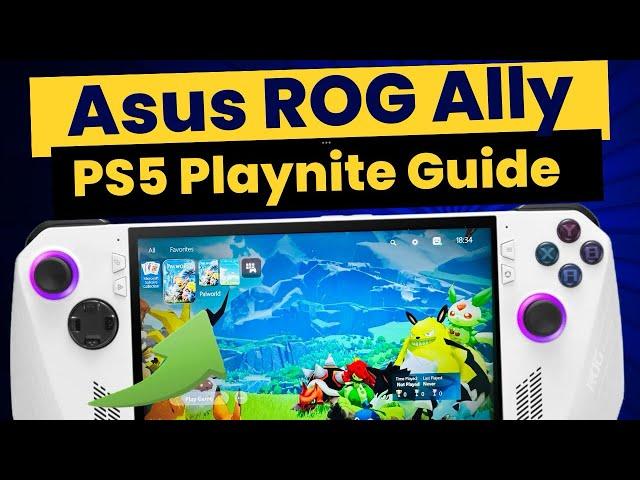 ROG Ally: PS5 Theme Playnite Setup Guide in 10 Easy Steps