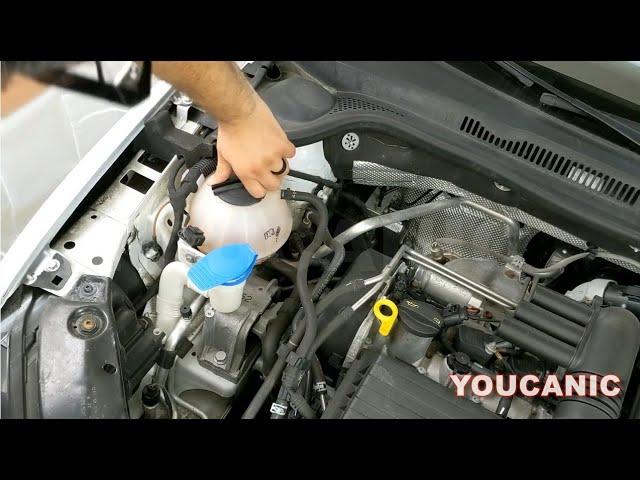 Volkswagen Check & Add Engine Coolant