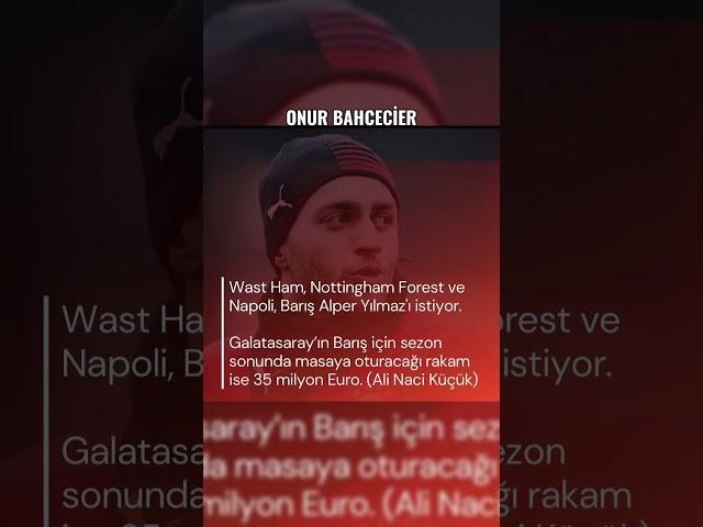 BARIŞ ALPER YILMAZ TRANSFER OLUYOR