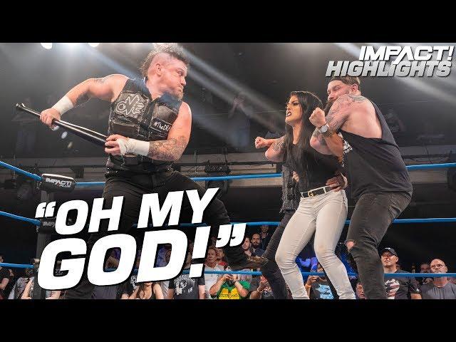 Sami Callihan Assaults Tessa Blanchard WITH A BASEBALL BAT! | IMPACT! Highlights June 28, 2019