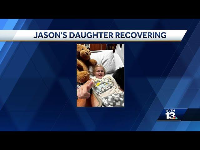 WVTM 13 Chief Meteorologist Jason Simpson's daughter bitten by possible copperhead snake