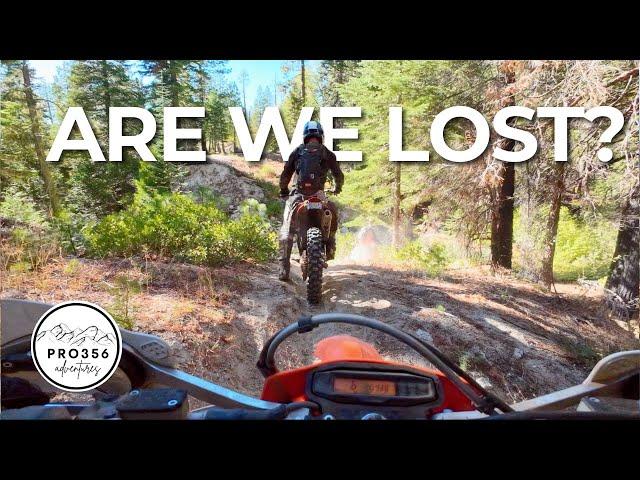 Rediscovering  DUAL SPORT moto Trails at Whiskey Falls  | PART 3 | KTM 350 EXC-F