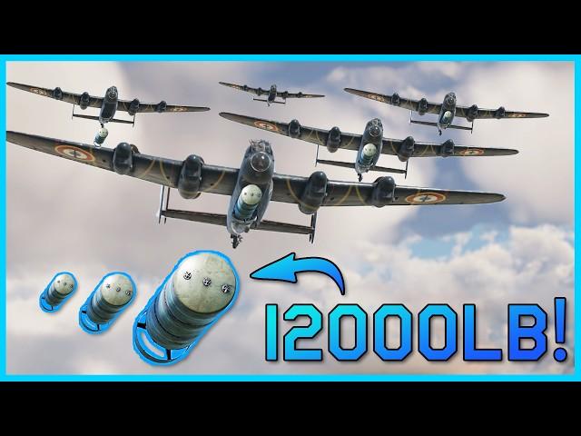 Bringing 8 Lancasters with the LARGEST payload into ONE Ground Battle