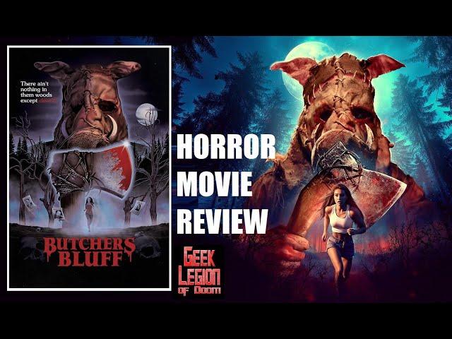 BUTCHERS BLUFF ( 2023 Michael Fischer ) 80'S Style Slasher Horror Movie Reivew