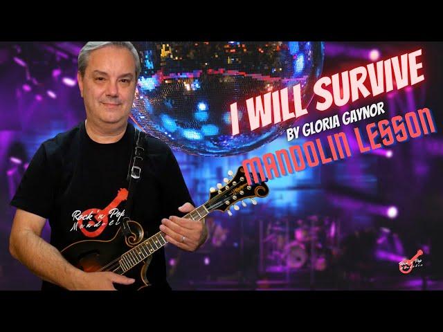 I Will Survive (Gloria Gaynor) – Mandolin Lesson #rockpopmandolin