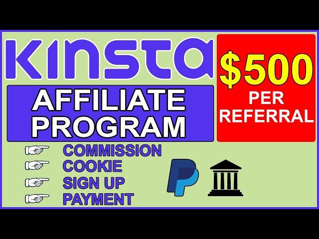 Kinsta Affiliate Program | Earn Money from Kinsta.com