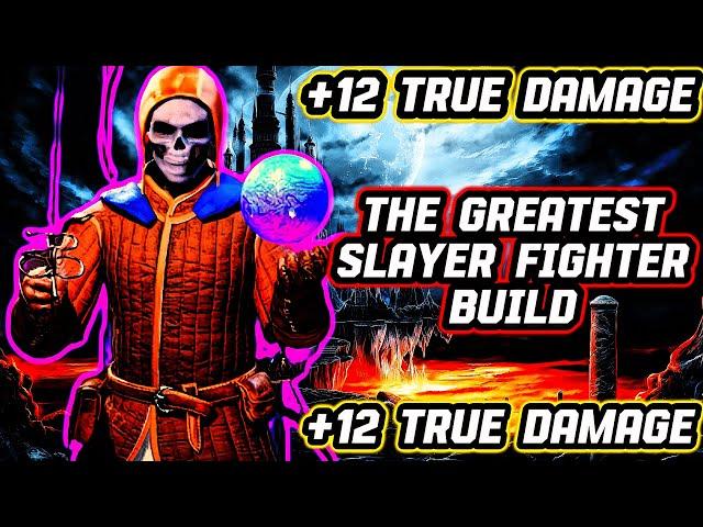 12 TRUE DAMAGE SLAYER FIGHTER IS CRAZY!!! Dark and Darker