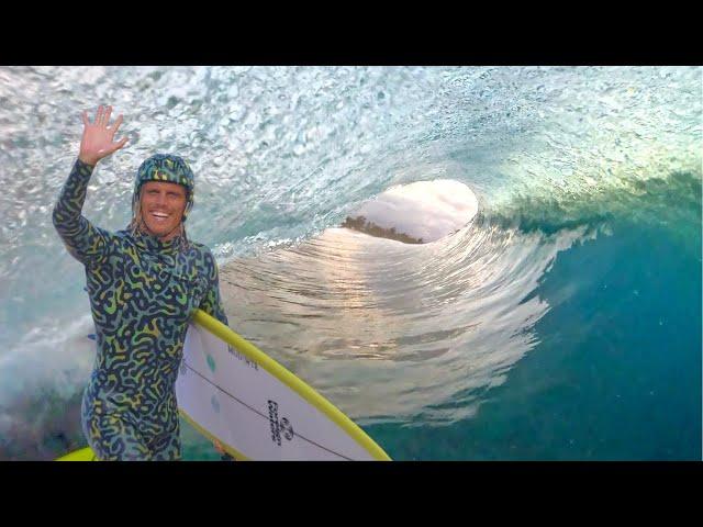 Inside View of This CRAZY Pipeline Swell Bender!