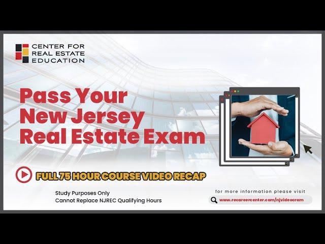 NJ Real Estate State Test Video Review