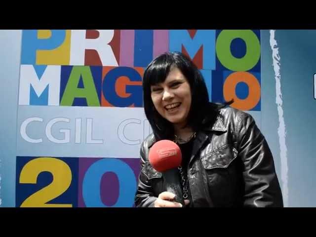 Prisca Civitenga di Radio Dimensione Suono Roma Saluta Canale25