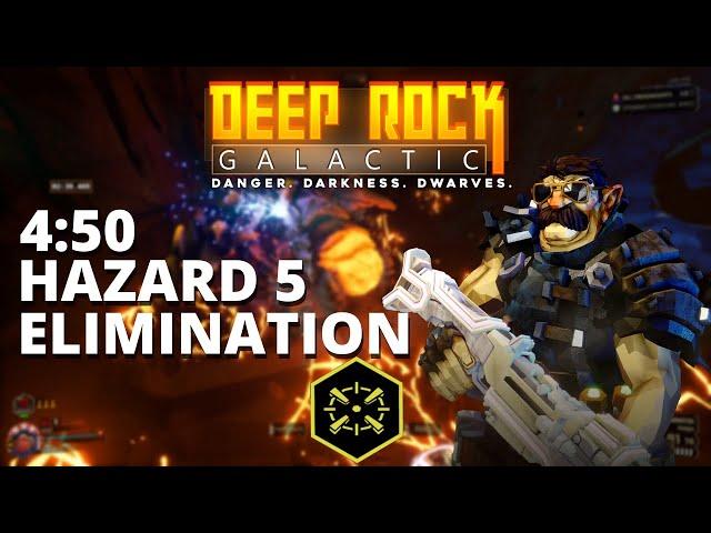 Deep Rock Galactic | Hazard 5 Dreadnought Speedrun | 4:50 Former WR