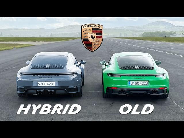 New 911 Hybrid vs Old 911: DRAG RACE