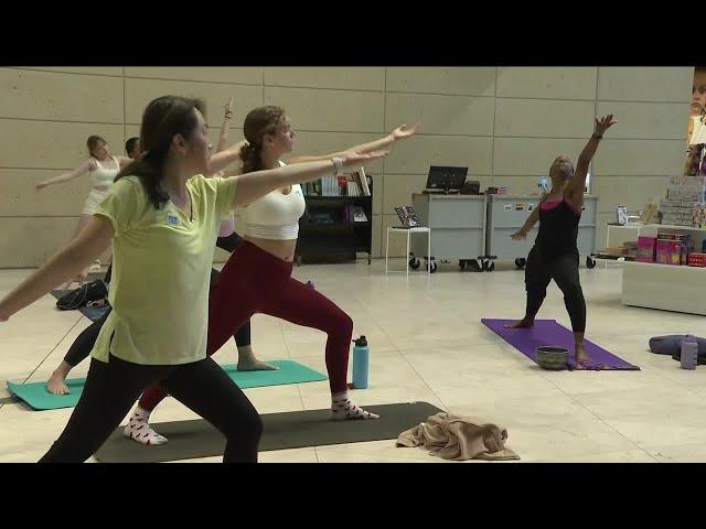 St. Pete Museum of Fine Arts welcomes yoga