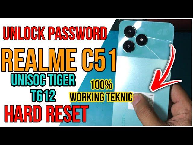 Realme C51 Unlock Password | Hard Reset