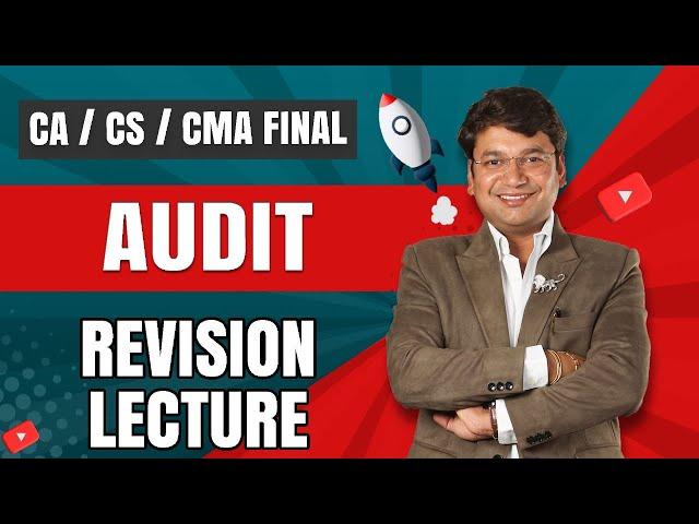 Audit under GST II Revision of CA/CS/CMA Final GST || Chapter 16 || CA. Yashvant Mangal