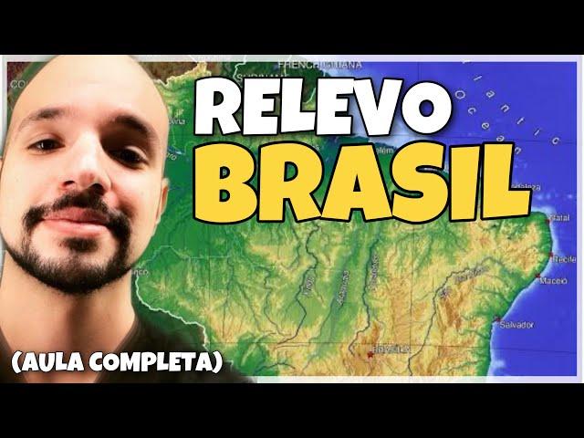 Relevo do Brasil (Aula completa) | Ricardo Marcílio