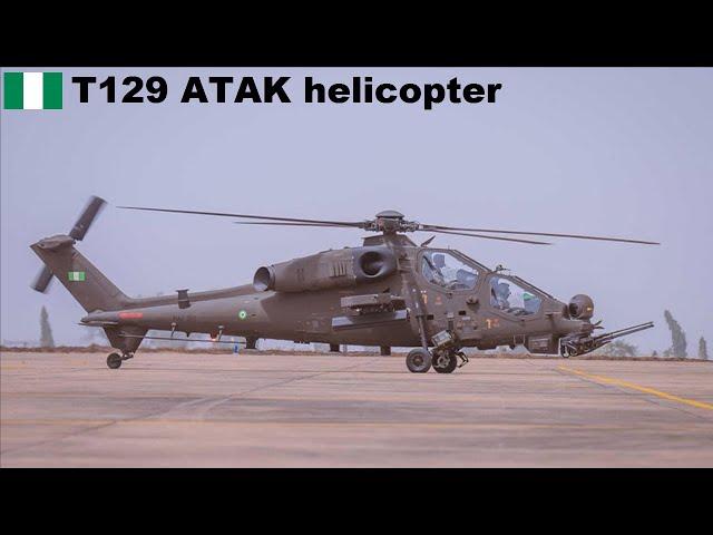 Nigerian Air Force received 2 Turkish-made T129 ATAK helicopters