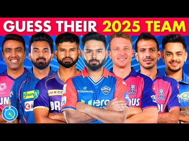 Guess Which IPL Team Bought The Player | IPL 2025 Auction | IPL Quiz