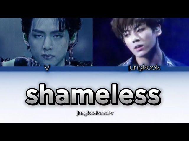 BTS Ai cover[shameless] _کاور هوش مصنوعی با صدای جونگکوک و تهیونگ #aicover #aisongs #bts #jungkook