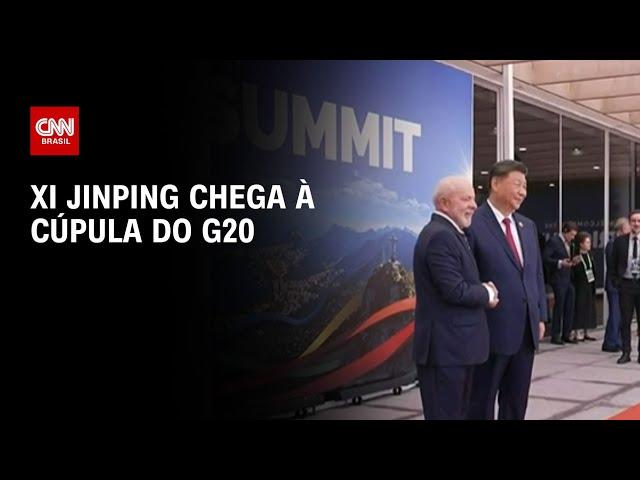 Xi Jinping chega à cúpula do G20 | LIVE CNN